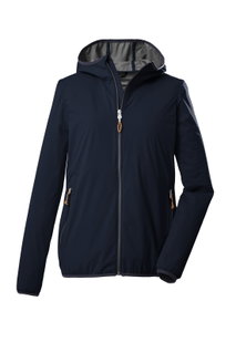 Killtec Wanderjacke mit Kapuze KOS 61 (2-Lagen, PFC-frei, sehr leicht) navyblau Damen